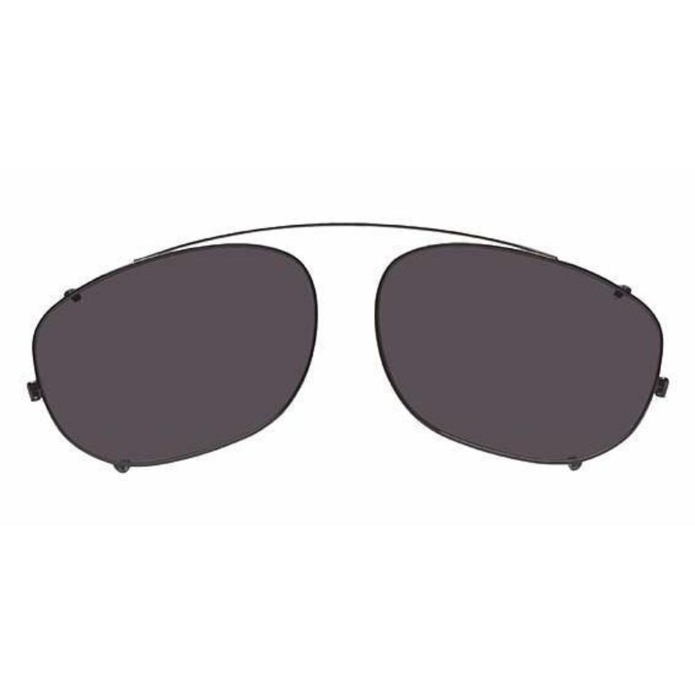 Flexon 600 CLIP ON Eyeglasses 033 Gunmetal 54mm